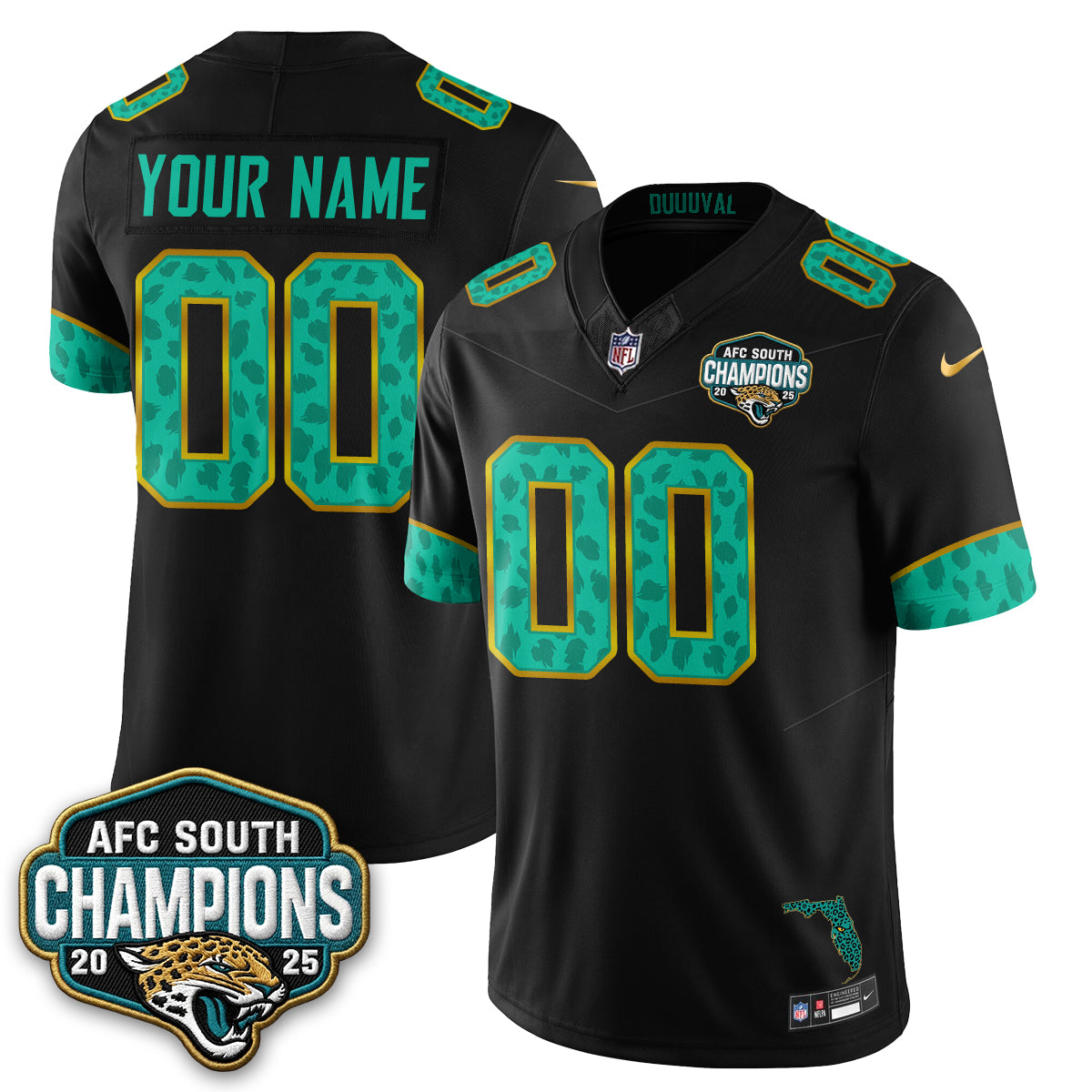 JAG Fangear Edition Vapor Custom Jersey - Stitched