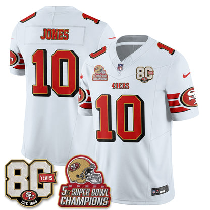 SF Throwback Vapor Jersey - Stitched