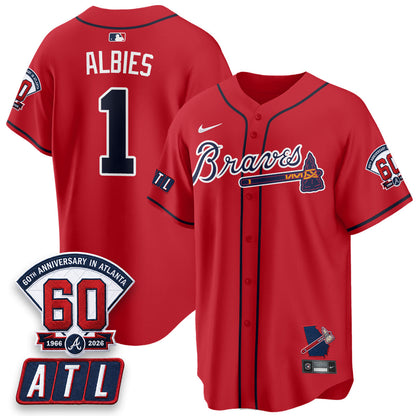 ATL 2026 60th Anniversary Vapor Limited Jersey - Stitched