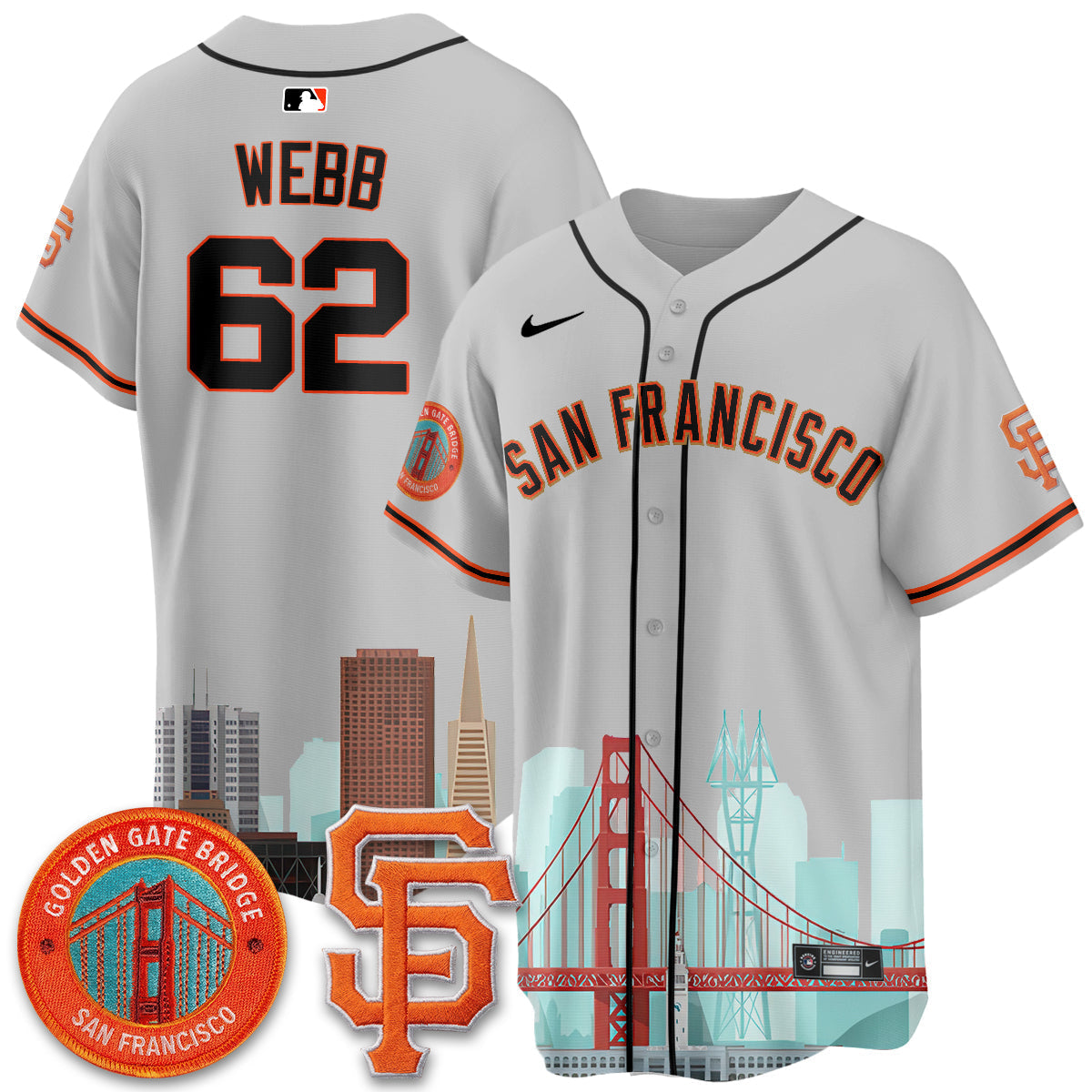 SF SF City Edition Vapor Jersey - Stitched