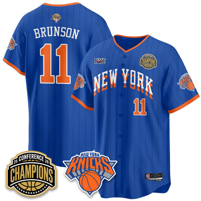 NYK 2026 NBA Finals Vapor City Edition Jersey V2- Stitched