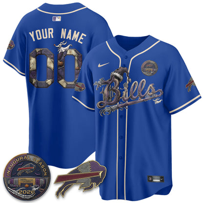BUF 2026 Nightmare Edition Vapor Custom Baseball Jersey - Stitched