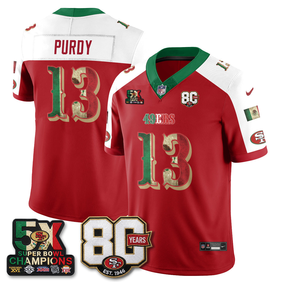 SF Mexican Edition Vapor Jersey - Stitched