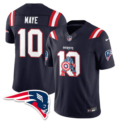 NE x Vibranium Shield Edition Vapor Jersey - Stitched