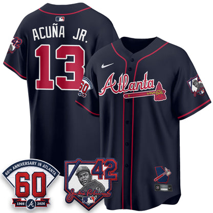 ATL 2026 Jackie Robinson Day Vapor Limited Jersey - Stitched