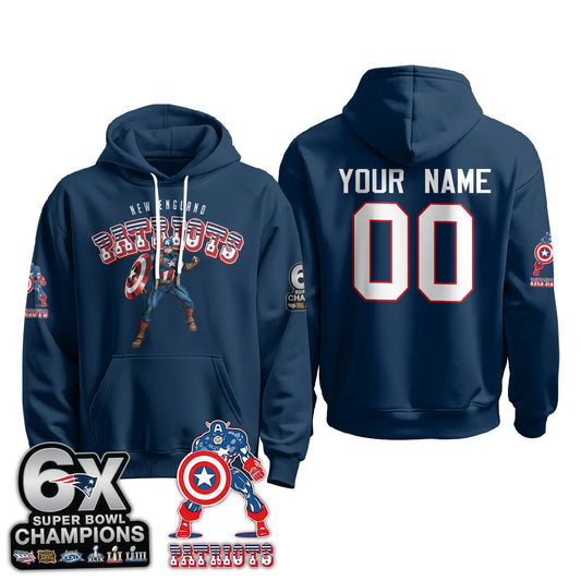 NE x Liberty Guardian Edition Pullover Custom Hoodie V2 - Printed