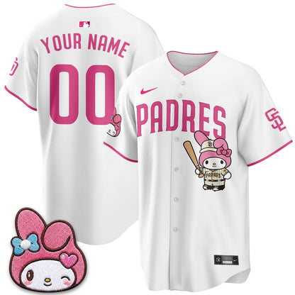 SD x Pink Sanrio Friend Vapor Custom Jersey - Stitched