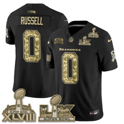 SEA 2026 Salute to Service V2 Vapor Jersey - Stitched