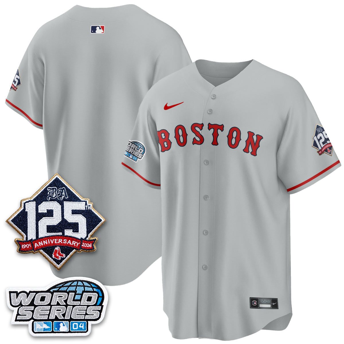 BOS Throwback 2004 Vapor Jersey - Stitched