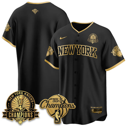 NYK 2026 NBA Champions Special Edition Vapor Jersey V2- Stitched