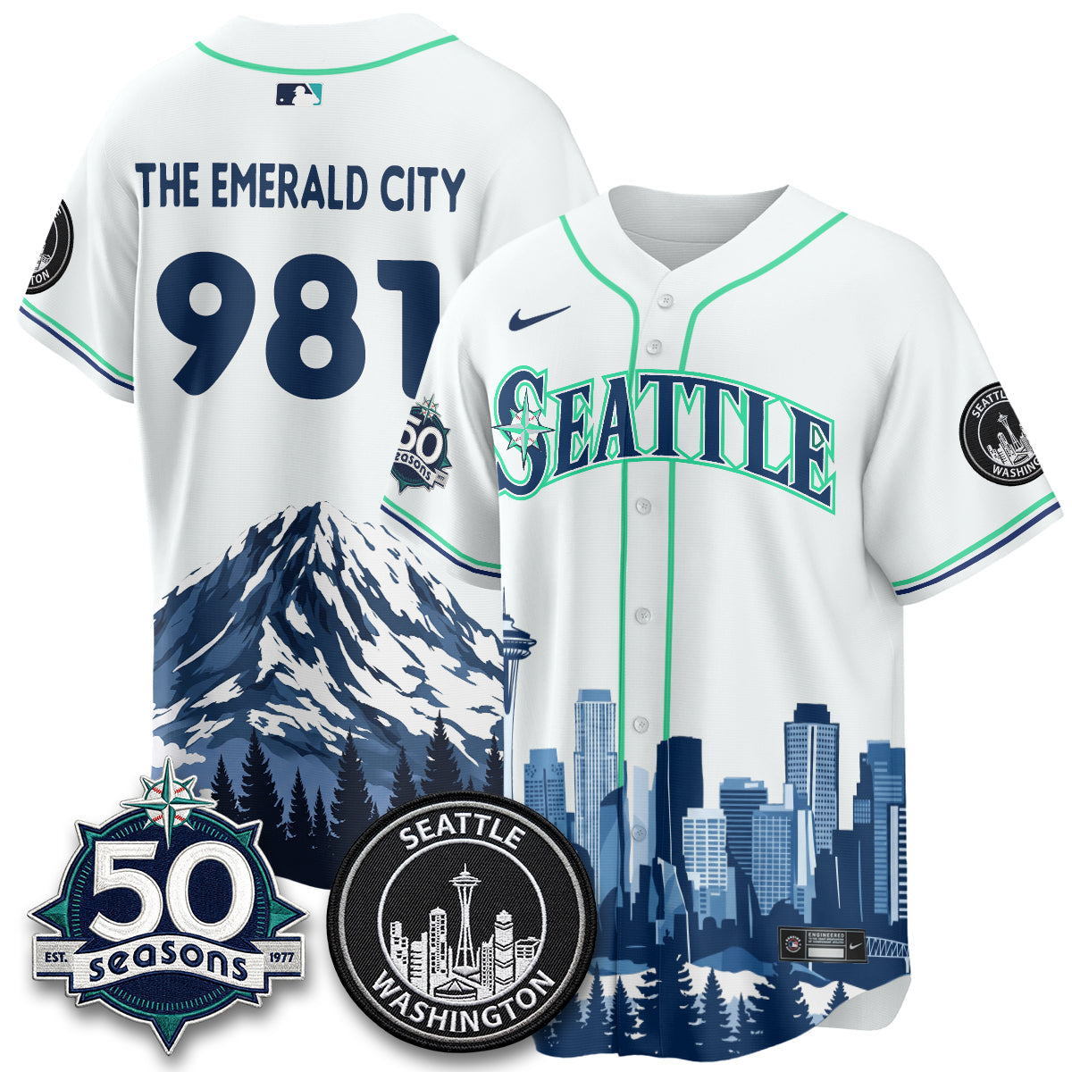 SEA City Edition Vapor Jersey - Printed