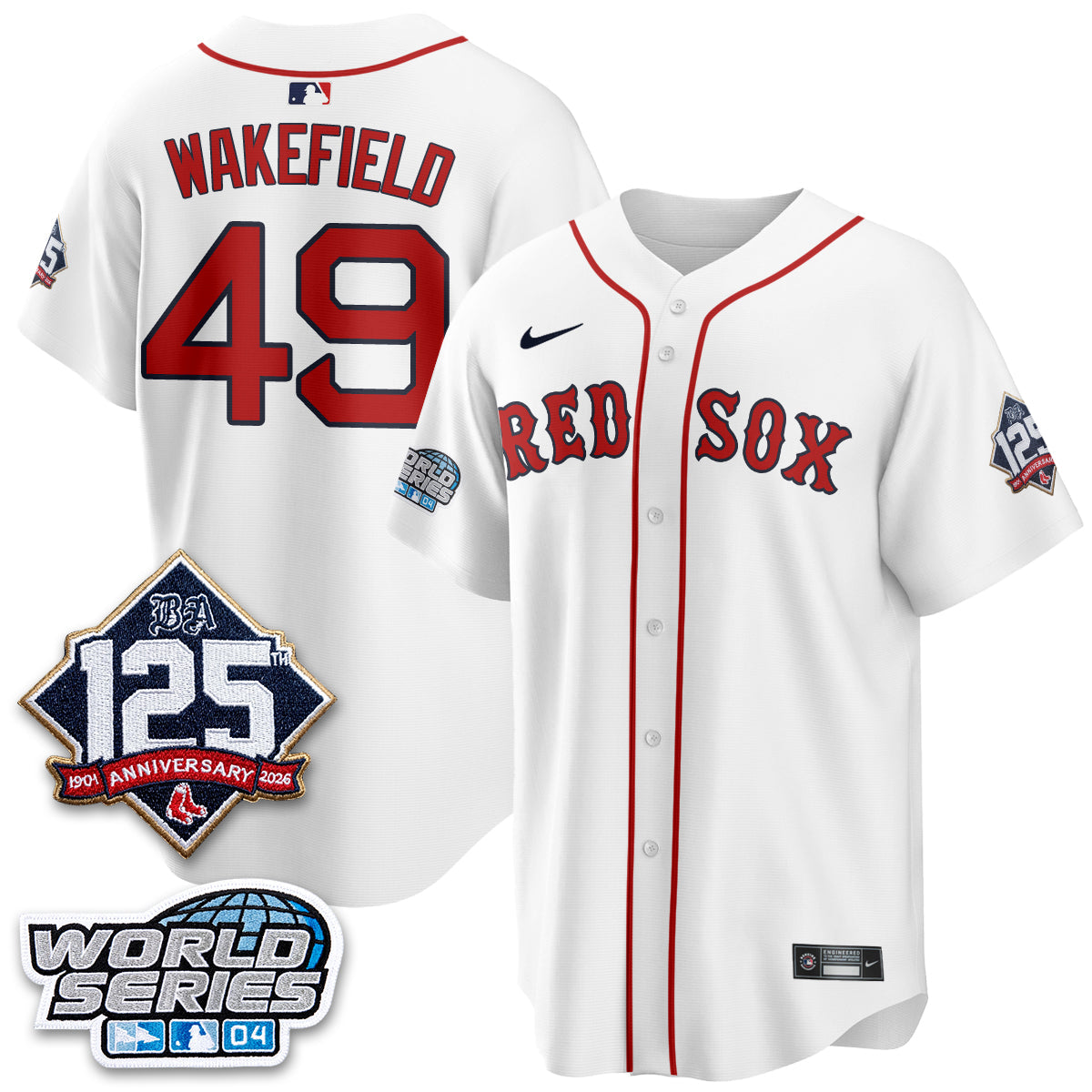 BOS Throwback 2004 Vapor Jersey - Stitched