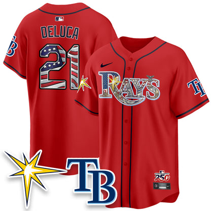 TB Independence Day USA 2026 Vapor Limited Jersey - Stitched
