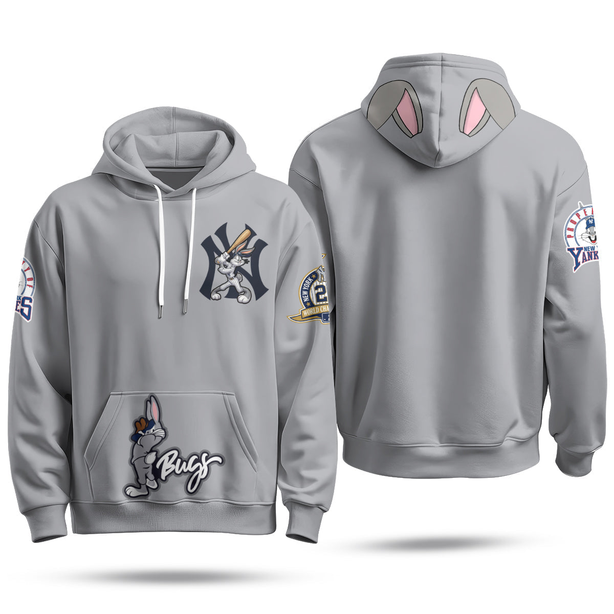 NYY Bunny Vapor Limited Hoodie - Printed