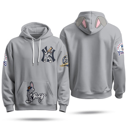 NYY Bunny Vapor Limited Hoodie - Printed