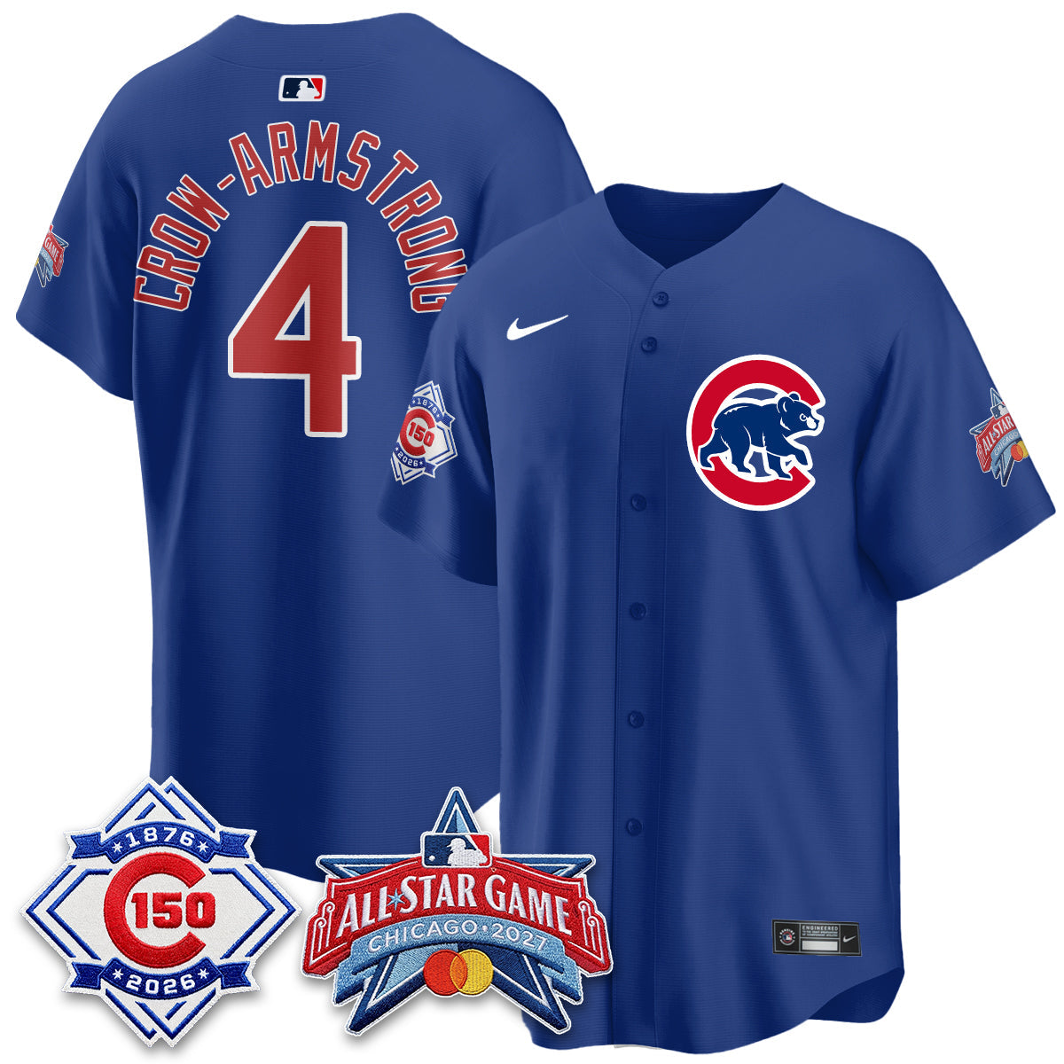 CHC 2027 All Star Game Vapor Limited Jersey - Stitched