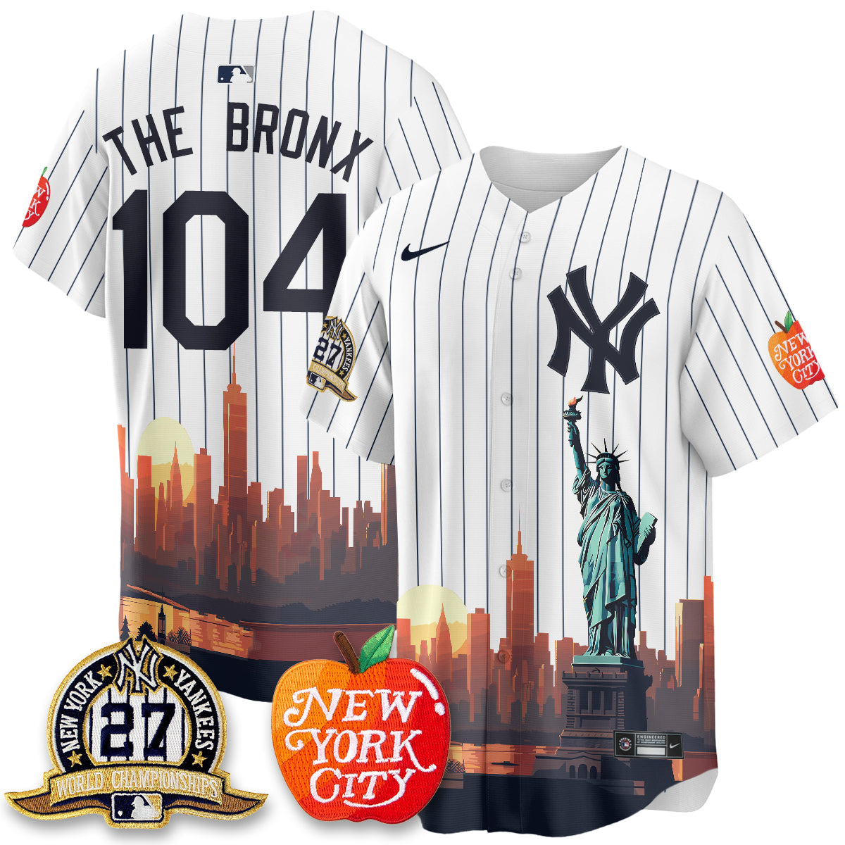 NYY City Edition Vapor Jersey - Stitched