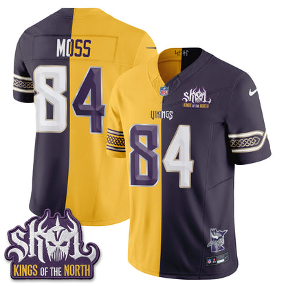 MIN 2026 Rivalries Split V2 Vapor Jersey - Stitched