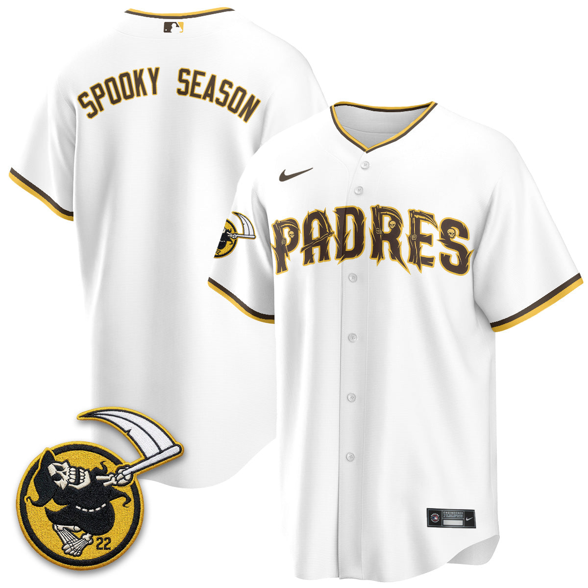 SD x Grim Reaper Vapor Jersey - Stitched