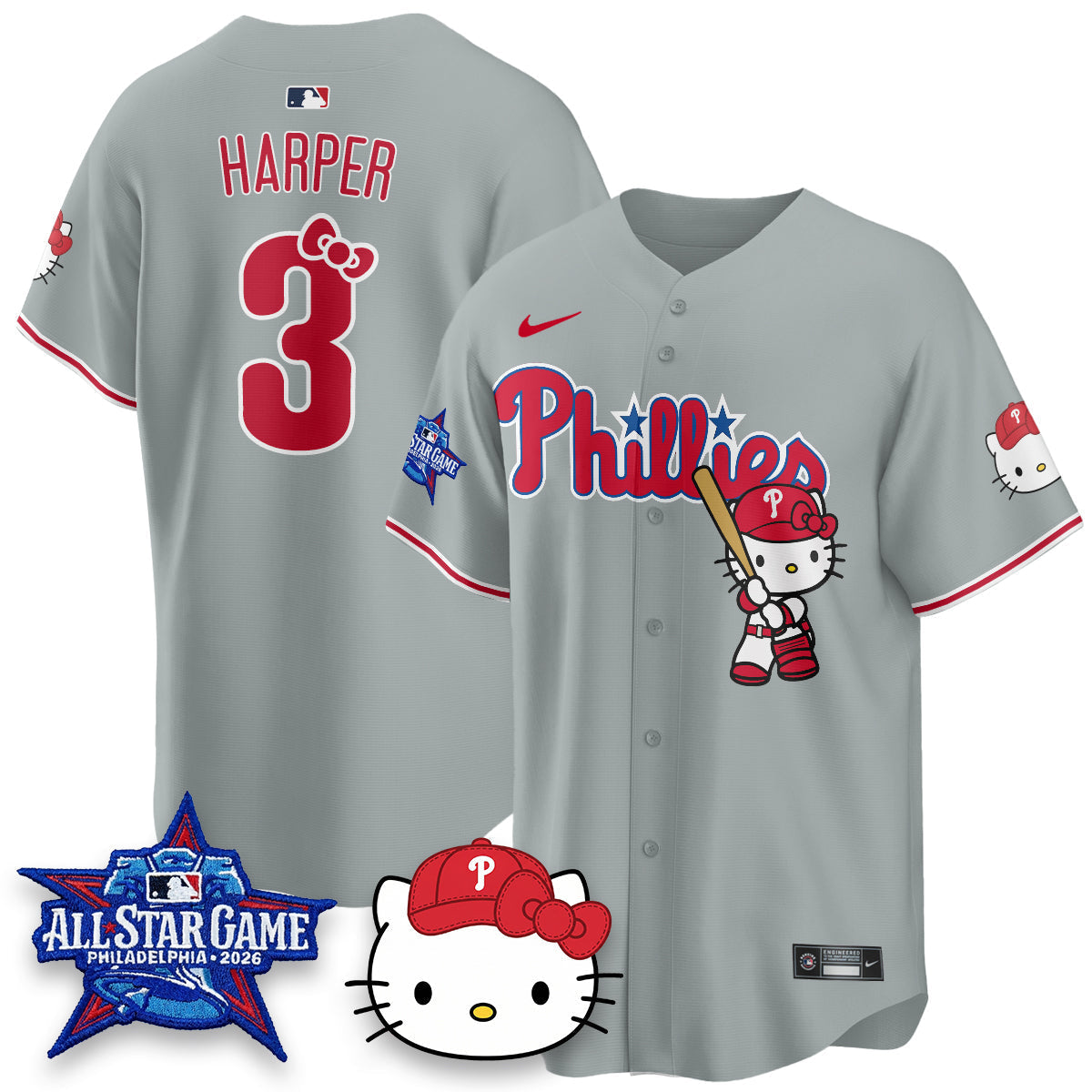 PHI x Meow Kitty Vapor Limited Jersey V2- Stitched-NQD