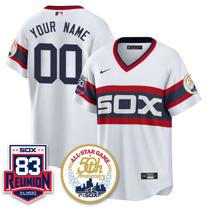 CWS Reunion All West Champions Vapor Custom Jersey - Stitched-NQD
