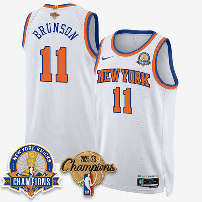 NYK 2026 Basketball Champions Special Edition Vapor Jersey V2- Stitched