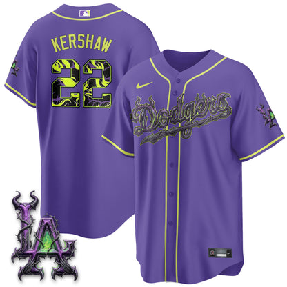LAD Villains Halloween - Horned Queen Vapor Jersey- Stitched