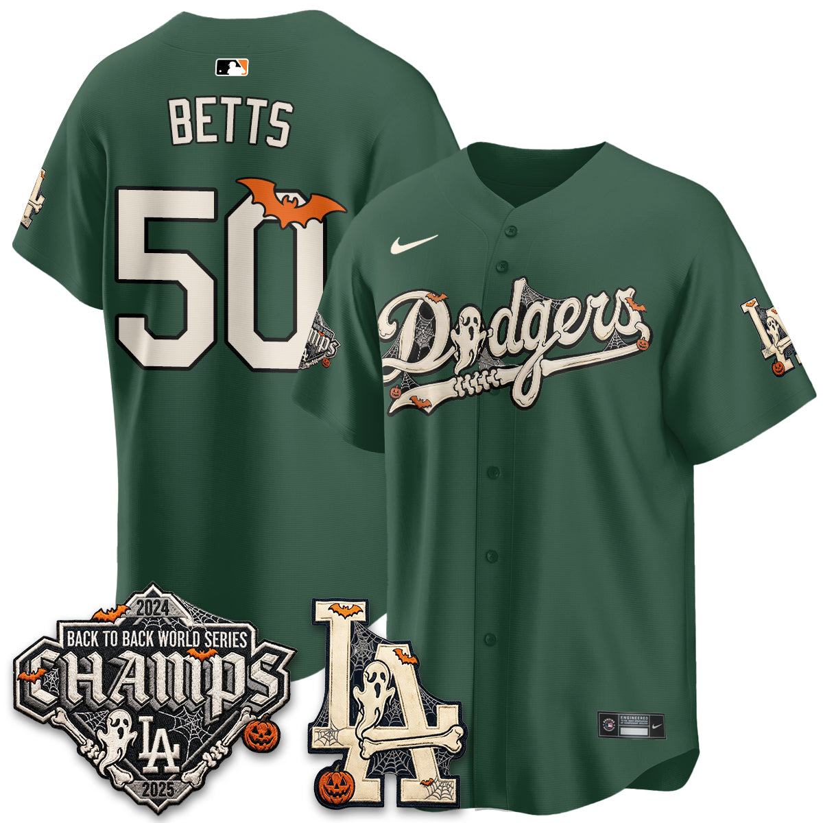 LAD Halloween 2026 Vapor Jersey - Stitched-NQD