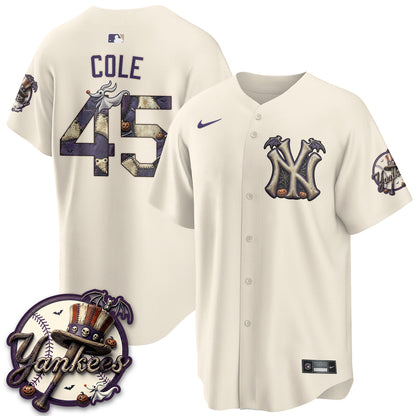 NYY Nightmare Edition Vapor Jersey - Printed