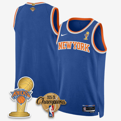 NYK 2026 Basketball Champions Vapor Jersey - Stitched