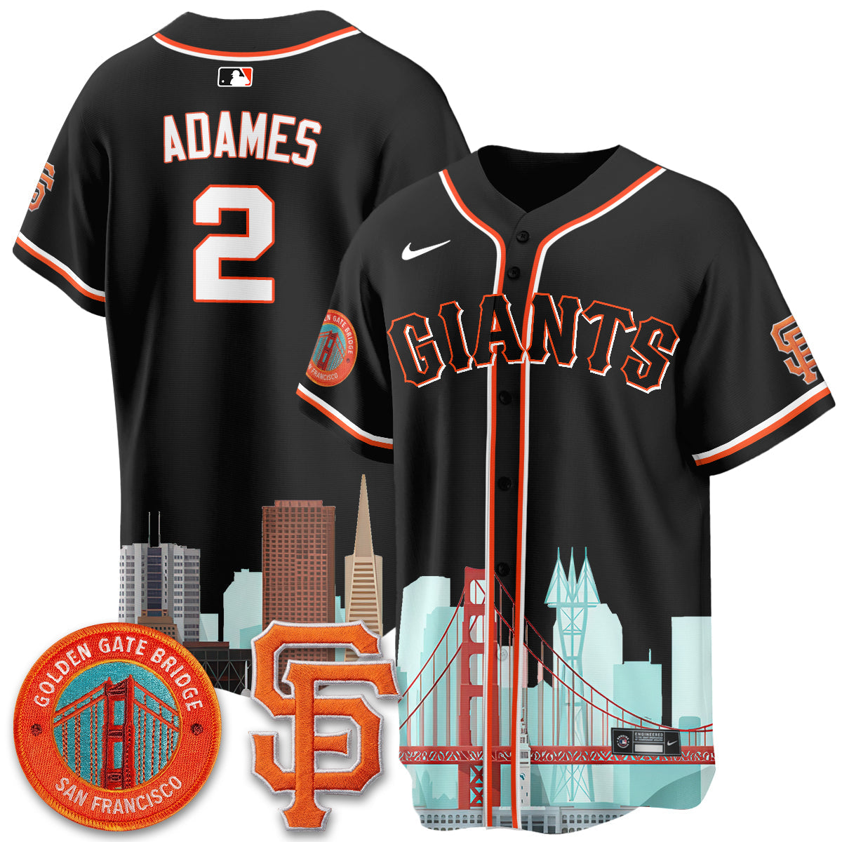 SF SF City Edition Vapor Jersey - Stitched