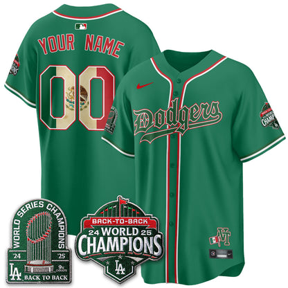 LAD x Mexico Style Vapor Custom Jersey - Stitched