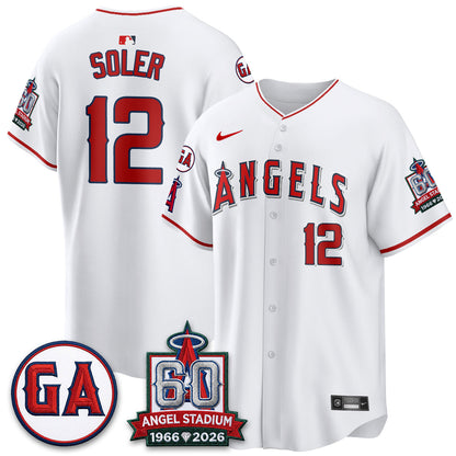 LAA 60th Anniversary Vapor Jersey - Stitched V3