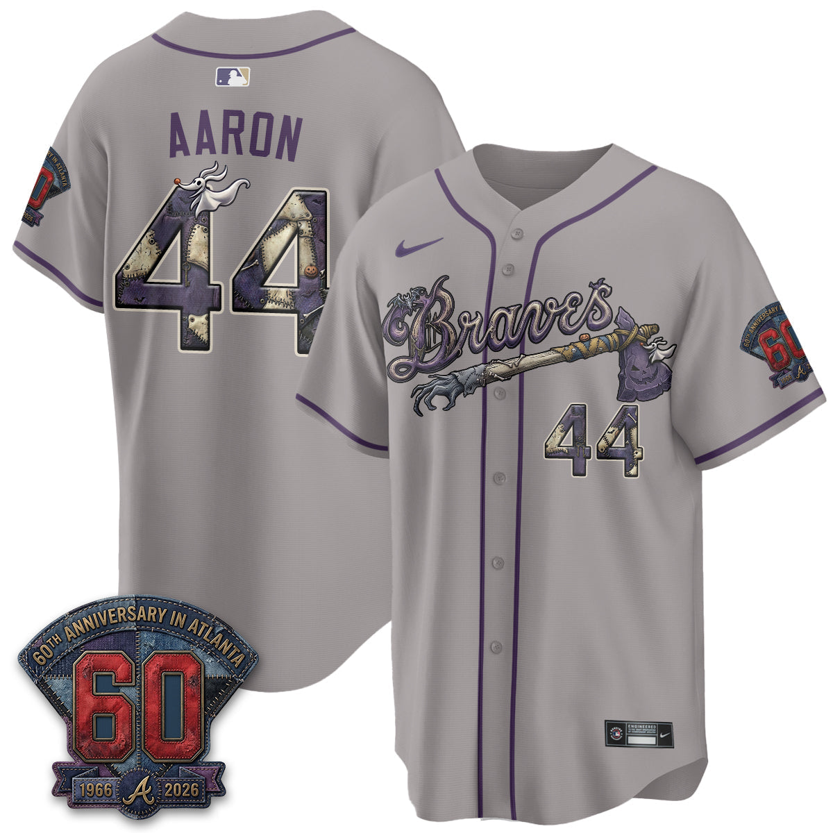 ATL Nightmare Edition Vapor Jersey - Stitched-NQD