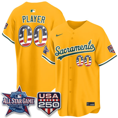 OAK 2026 All Star Edition Vapor Custom Jersey - Stitched