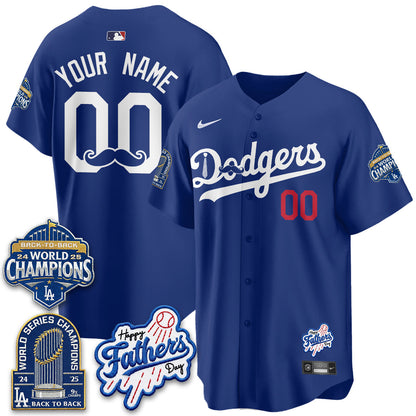 LAD Happy Father's Day 2026 Custom Jersey - Stitched