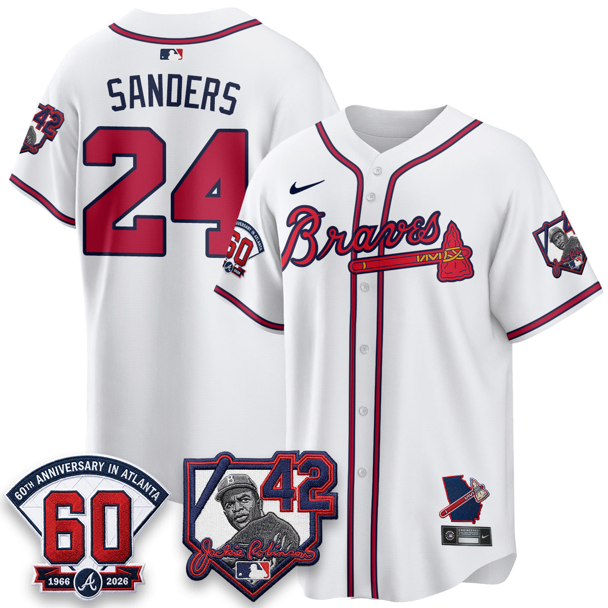 ATL 2026 Jackie Robinson Day Vapor Limited Jersey - Stitched