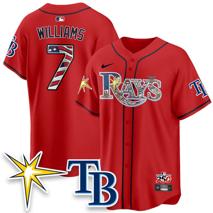 TB Independence Day USA 2026 Vapor Limited Jersey - Stitched