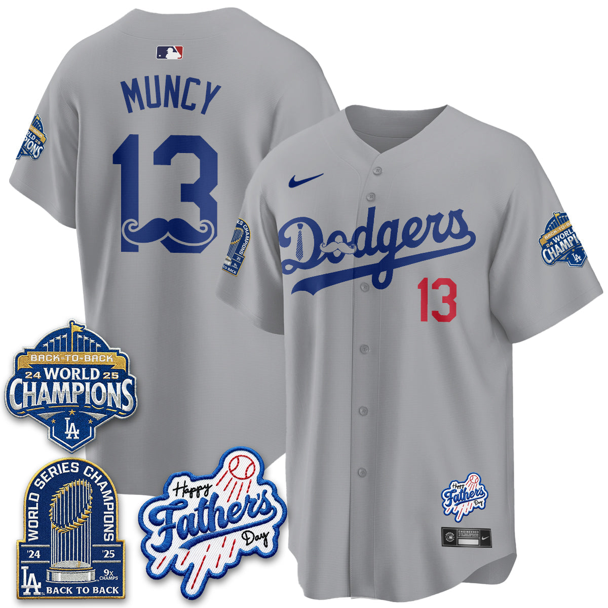 LAD Happy Father's Day 2026 Jersey - Stitched