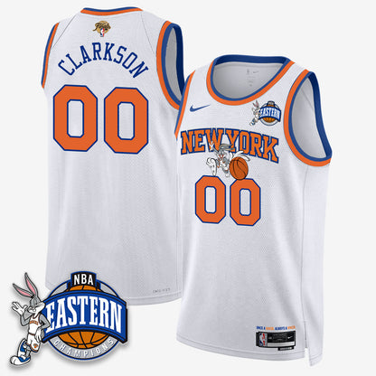 NYK 2026 NBA Finals x Bunny Vapor Jersey - Stitched