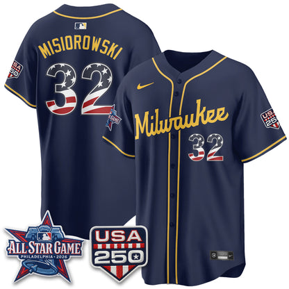 MIL 2026 All Star Game Vapor Jersey - Stitched