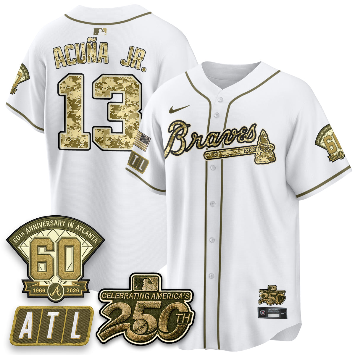 ATL Salute to Service 2026 Vapor Limited Jersey - Stitched