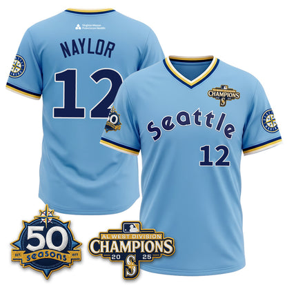 SEA 50th Anniversary Throwback Limited Jersey - Stitched