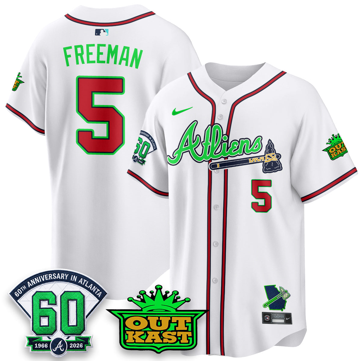 ATL x Atliens Cool Base Galaxy Version Jersey - Stitched-NQD