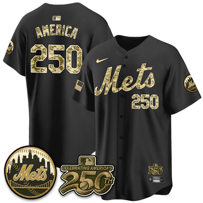 NYM Armed Forces Day Vapor Premier Limited Jersey - Stitched V2