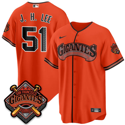 SF GIGANTES Vapor Limited Jersey - Stitched
