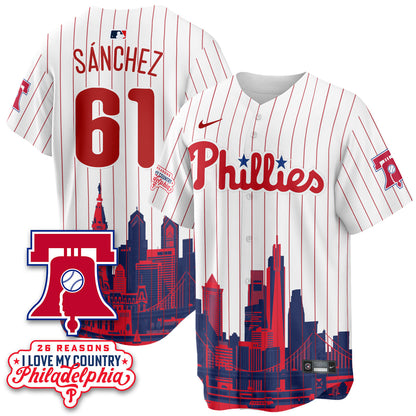 PHI "26 Reasons I Love My Country" Edition Vapor Jersey - Stitched