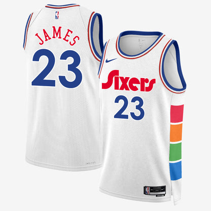 PHI LeBron James #23 Vapor Jersey - Stitched