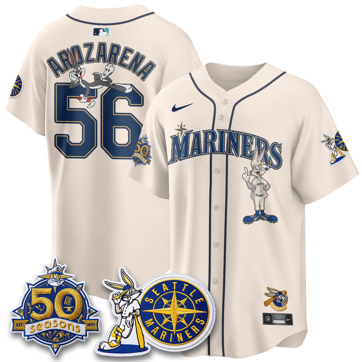 SEA x Bunny Vapor Premier Limited Jersey - Stitched
