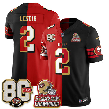 SF Split Style Vapor Jersey - Stitched